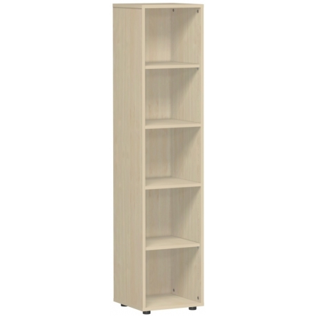 Regal Holz schmal - Höhe 180cm - fertig montiert