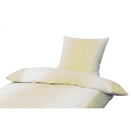Baumwoll-Polyester Bettwäsche mit Hotelverschluß