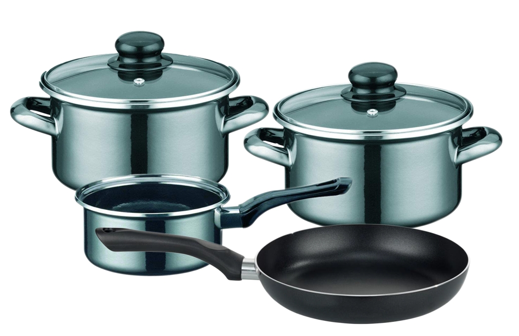 Topf/Pfannen-Set 4-teilig