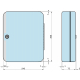 Schlüsselkassette 30 Haken Maße