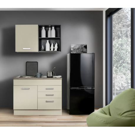 Küchenblock Single mit E-Geräten