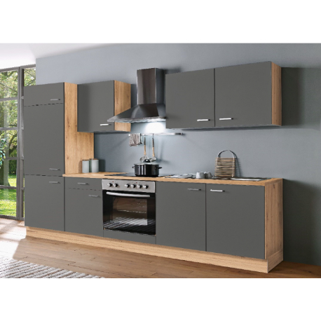 Küchenblock Sia - Dekor Arthisan / Quarzgrau