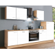Küchenblock Leonie - Dekor Arthisan / Weiß