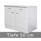 Unterschrank mit Arbeitsplatte 100cm breit