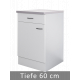 Unterschrank mit Arbeitsplatte 50cm breit