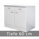 Unterschrank mit Arbeitsplatte 100cm breit