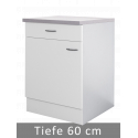 Unterschrank mit Arbeitsplatte 60cm breit
