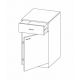 Unterschrank mit Arbeitsplatte 60cm breit