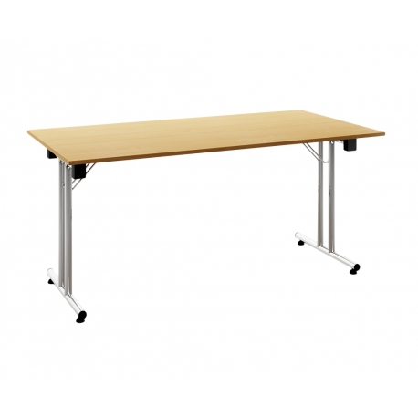 Klapptisch verchromt Rechteck