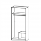 Kleiderschrank 2-türig, 2 Schubkästen