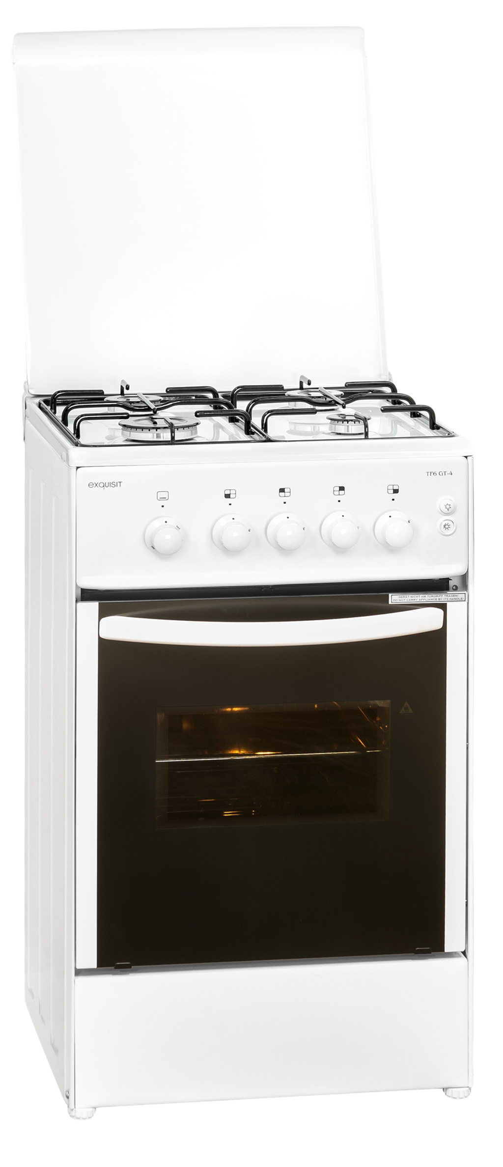 Produktbild von Gasherd Mit 1 Brenner, 7 KW Flüssiggasherd, Schwarzer
